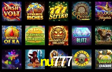 Descubra o Mundo do Cassino Online com nu777